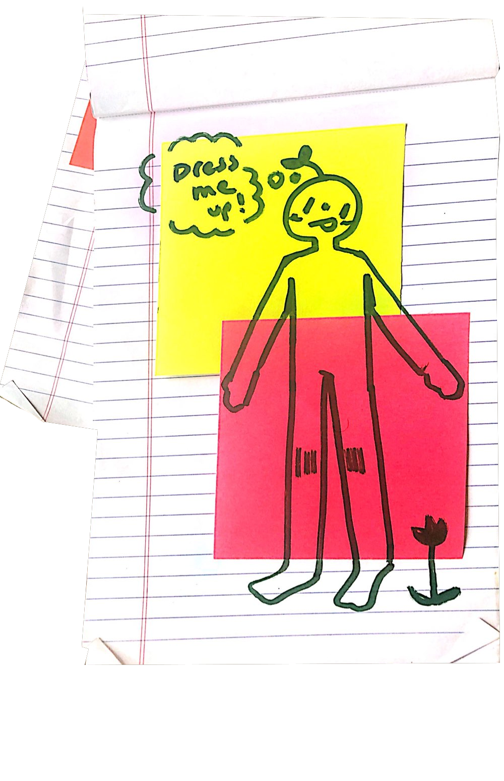 cartoon guy with no clothes!